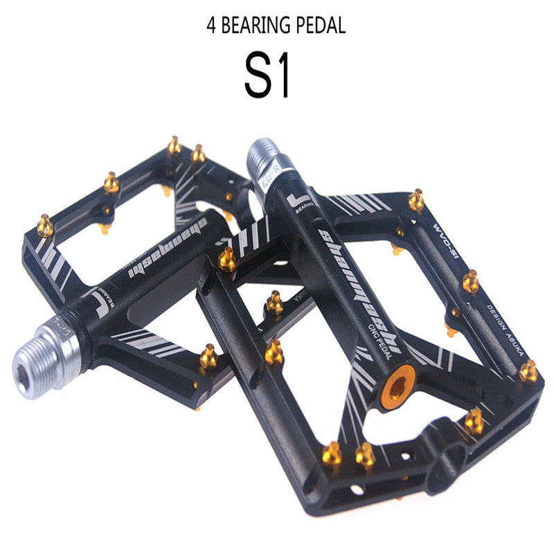 HKM-309715 Yamashi S1 Mountain Bike Pedals with Adjustable Grip and Durable Design