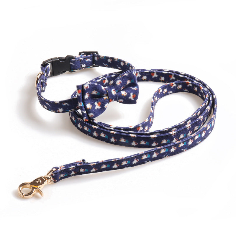 HKM-512275 Halloween Pet Collar with Bowknot - Pumpkin and Ghost Patterns in Multiple Sizes