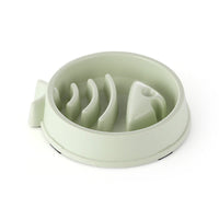 HKM-488019 Eco-Friendly Anti-Skid Slow Feed Dog Bowl for Easy Cleaning and Comfort