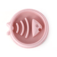 HKM-488019 Eco-Friendly Anti-Skid Slow Feed Dog Bowl for Easy Cleaning and Comfort