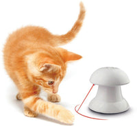 HKM-902675 Interactive 360-Degree Laser Cat Toy with Safe LED Module and Anti-Slip Base