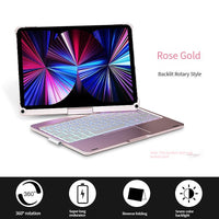 HKM-329043 Rotatable iPad Keyboard Case with Power Bank