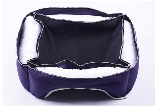 HKM-0546621 Washable Removable Pet Nest in Cloth - Rudder, Anchor, Compass Designs