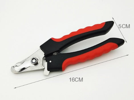 HKM-0806717 Dog Nail Clipper for Precise Pet Grooming - 12.3 x 4 x 1.2 CM
