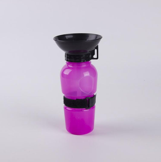 HKM-2267837 Portable Pet Drinking Cup ¨C Lightweight Water Bottle for Outdoor Use, 21.5cm - Ideal for Hydrating Pets on the Go