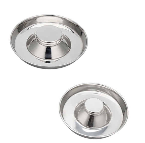 HKM-4565693 Stainless Steel Pet Food Bowl for Dogs and Cats - Available in 26cm, 30cm, and 34cm Sizes