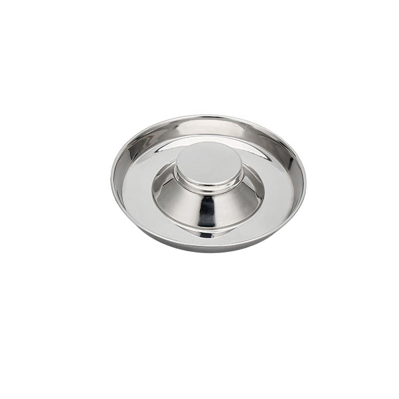 HKM-4565693 Stainless Steel Pet Food Bowl for Dogs and Cats - Available in 26cm, 30cm, and 34cm Sizes
