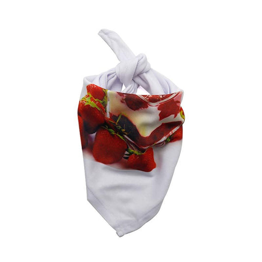 HKM-4787517 Pet Saliva Absorbent Triangle Scarf - Polyester Heat Transfer Print, Sizes S-XL