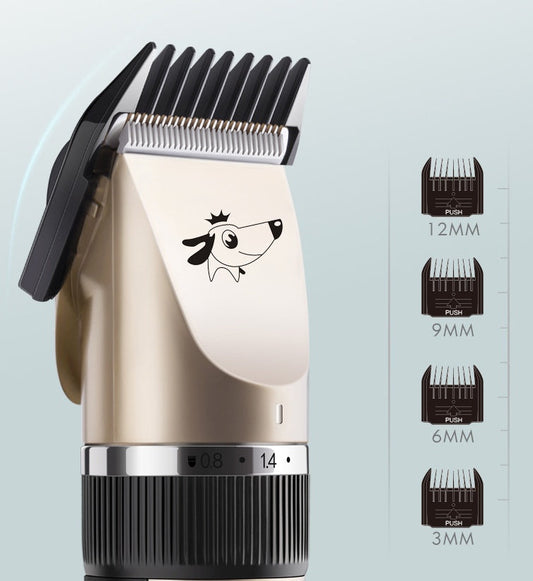 HKM-5162685 Pet Hair Clipper with Detachable Blade and Adjustable Limit Combs