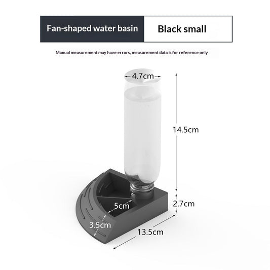 HKM-5438525 Multi-Functional Plastic Water Bowl for Reptiles - Various Sizes Available