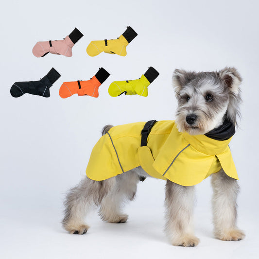 HKM-8902077 Waterproof Poncho for Small and Medium-Sized Dogs in Multiple Colors and Sizes