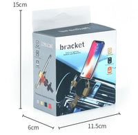 HKM-000019 Innovative Gravity Linkage Car Phone Holder for Easy One-Hand Operation
