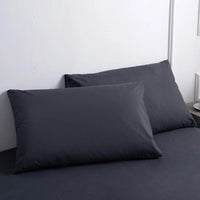 HKM-000019 Solid Color Waterproof Chemical Fiber Pillowcase for Home Textile Bedding