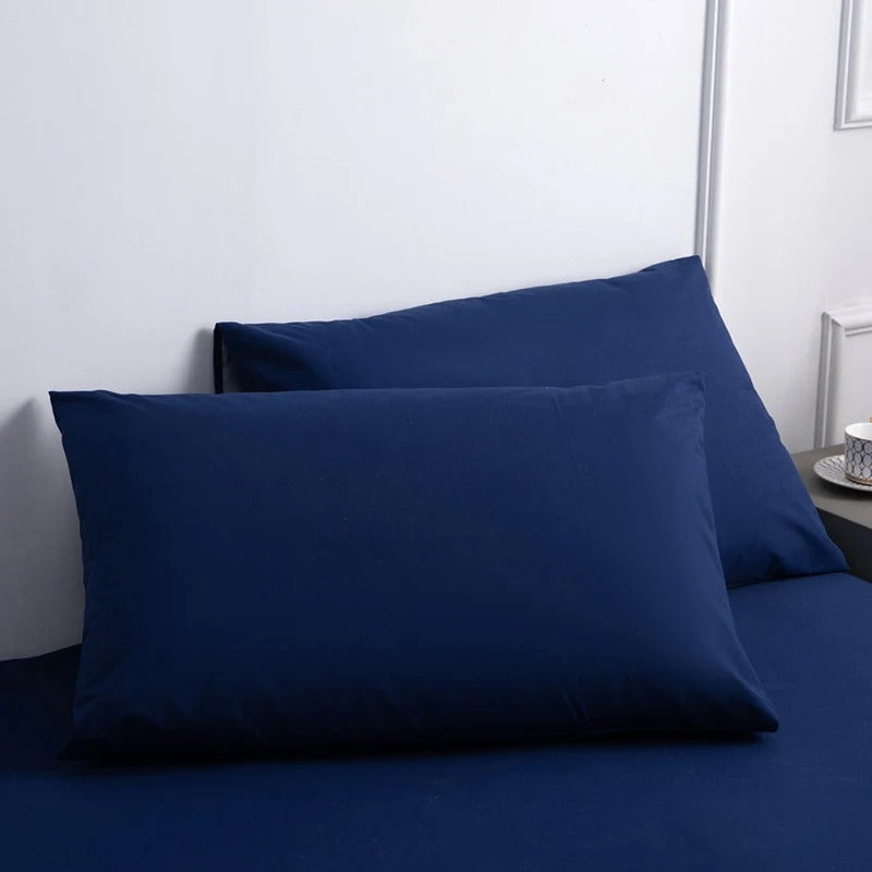 KTX-000019 Solid Color Waterproof Chemical Fiber Pillowcase for Home Textile Bedding