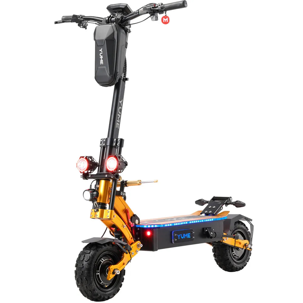 KTX-000147 Electric Foldable Scooter with Dual Motor, 11 Inch Fat Tires, 250W, 60V Lithium Battery, Max Speed 25/45 km/h, Hydraulic Disc Brakes, App Control