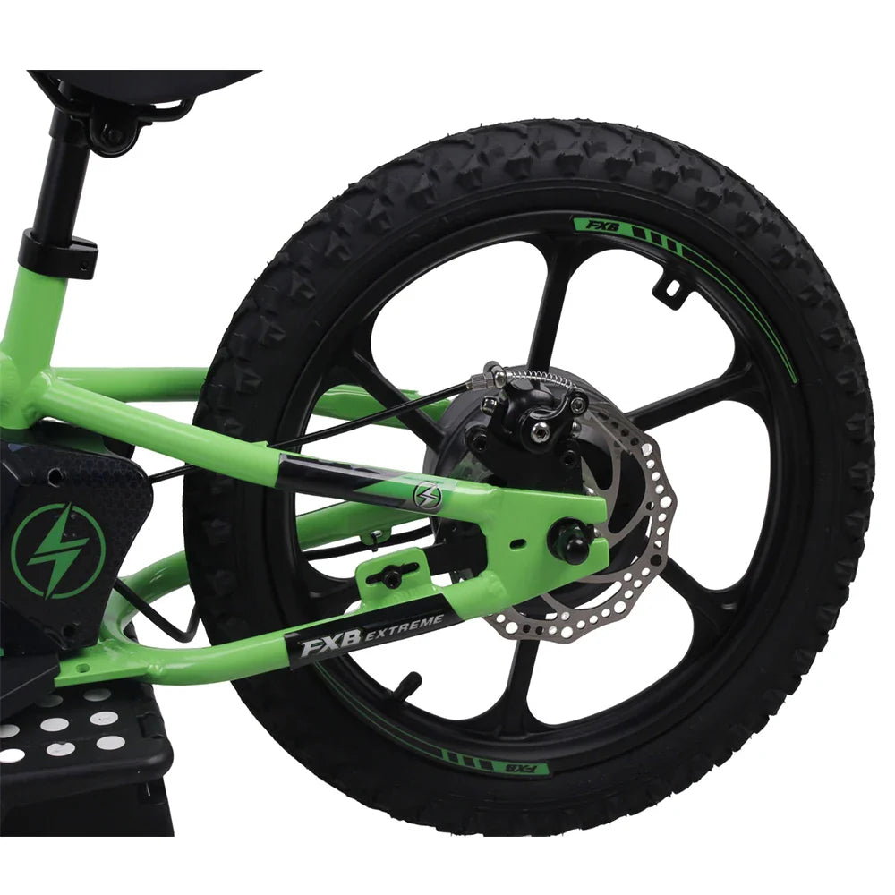 KTX-000211 Kids Electric Balance Bike, 16-Inch Tire, 350W Motor, No Pedal, Ages 5-14, Alloy Frame