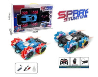 HKM-000211 Remote Control Stunt Car with Lights, Music, Spray, and Gesture Control - 360° Rotation, Indoor/Outdoor Fun