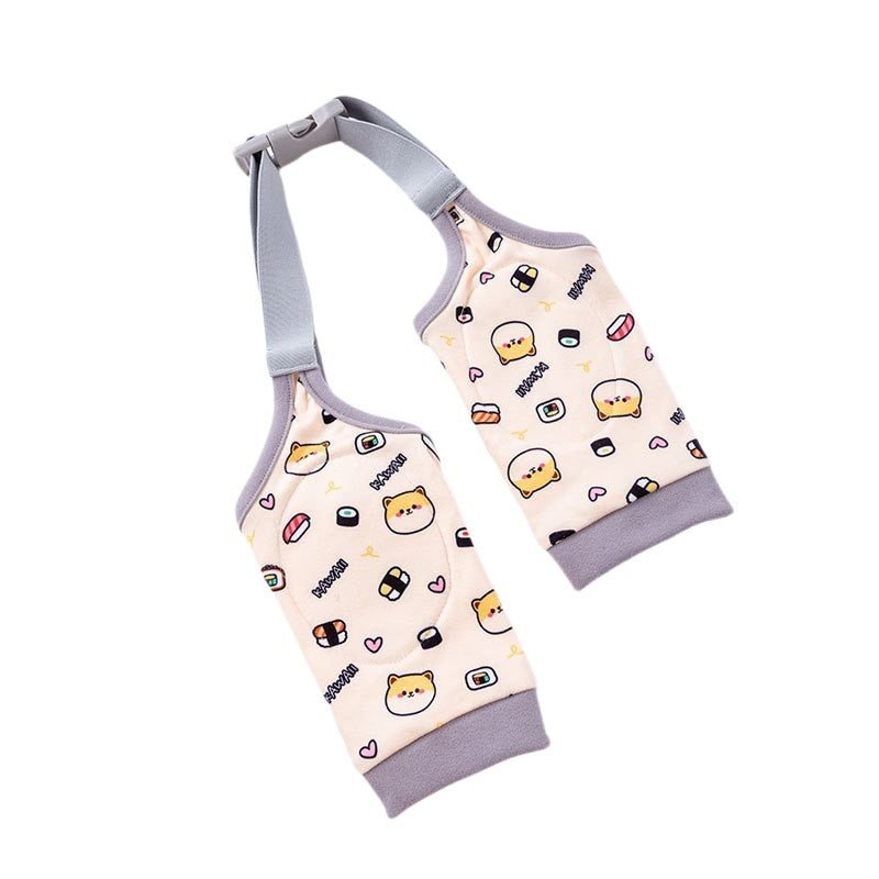 KTX-000275 Durable Pet Recovery Suit with Wear-resistant Sleeves and Adjustable Design for Joint Protection