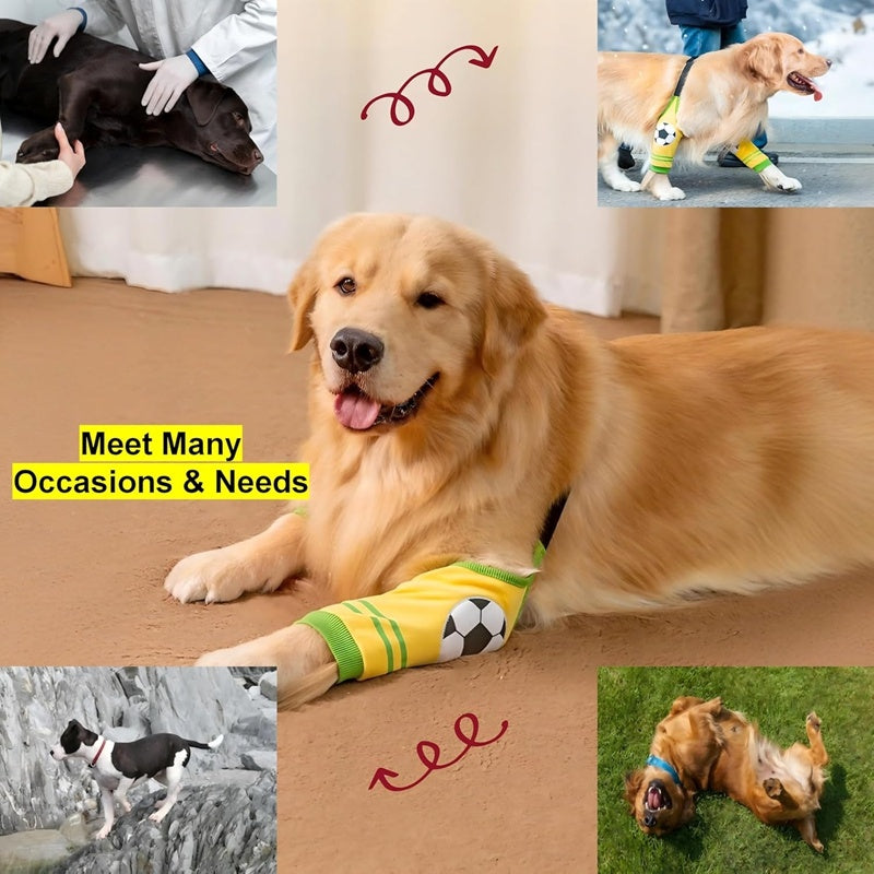 KTX-000275 Durable Pet Recovery Suit with Wear-resistant Sleeves and Adjustable Design for Joint Protection