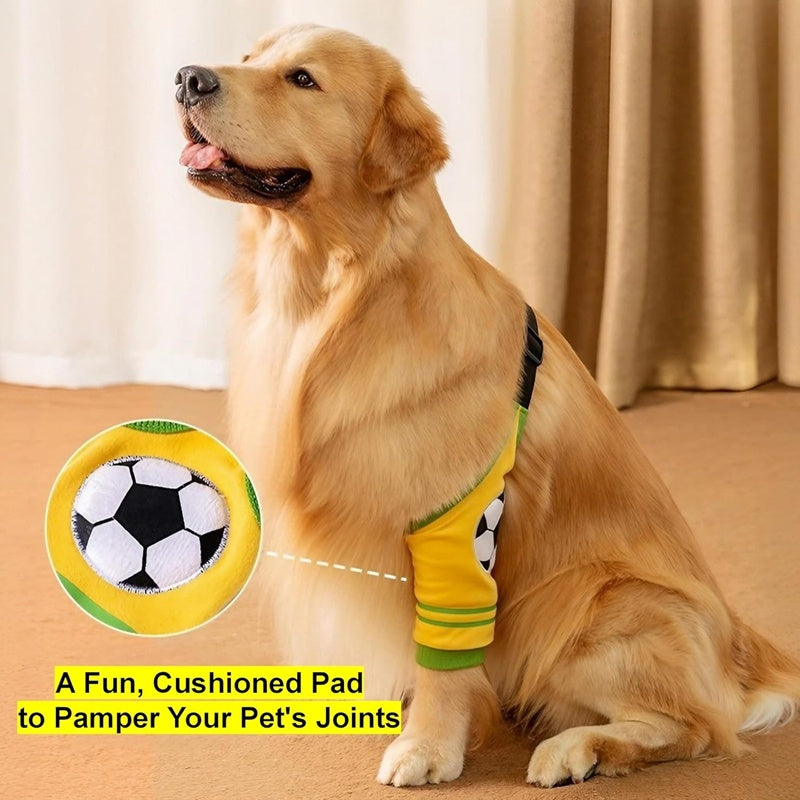 KTX-000275 Durable Pet Recovery Suit with Wear-resistant Sleeves and Adjustable Design for Joint Protection