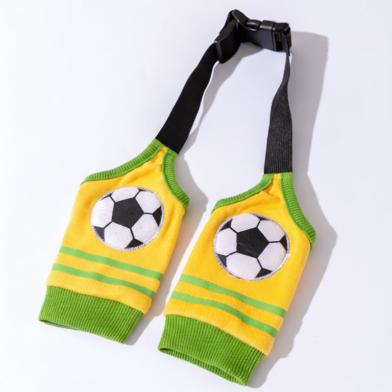 KTX-000275 Durable Pet Recovery Suit with Wear-resistant Sleeves and Adjustable Design for Joint Protection