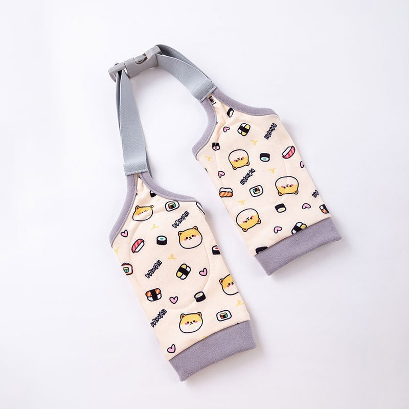 KTX-000275 Durable Pet Recovery Suit with Wear-resistant Sleeves and Adjustable Design for Joint Protection