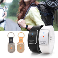 HKM-000467 Outdoor Electronic Mosquito Repellent with Stainless Steel, Silicone, and Acrylic Components