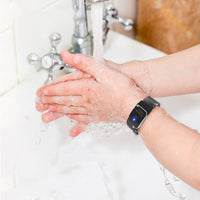 HKM-000467 Outdoor Electronic Mosquito Repellent with Stainless Steel, Silicone, and Acrylic Components