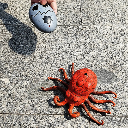 Remote Control Infrared Crawling Octopus Toy with Light, Battery Operated, 20M Range, Suitable for Ages 2 and Up