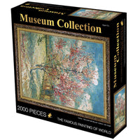 HKM-000659 2000-Piece Jigsaw Puzzle Featuring Famous Oil Paintings - World-Class Art Collection