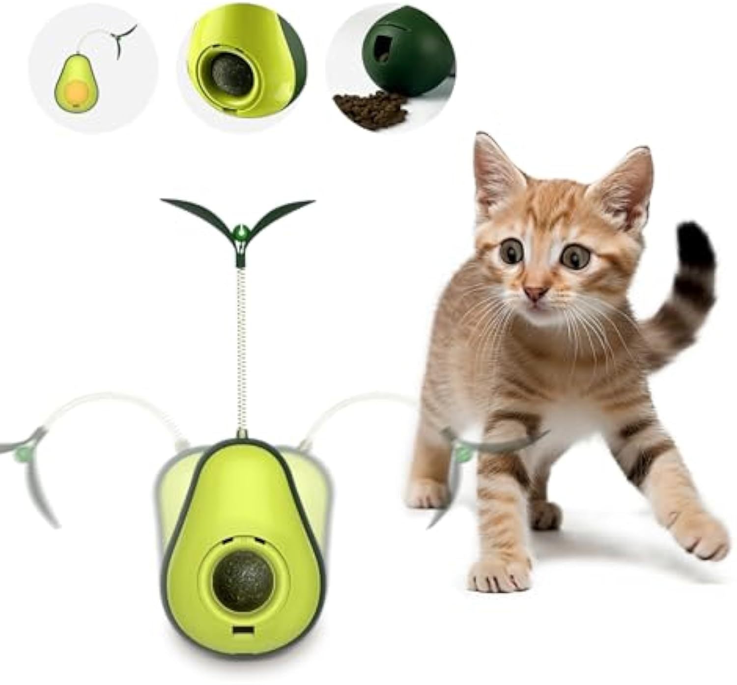 HKM-000787 Catnip Feeder and Self-Grooming Cat Toy with Corner Massage Comb for Indoor Cats