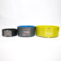 HKM-000979 Ceramic Single Bowl Cat Food Dish in Assorted Colors