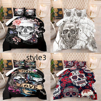 HKM-001107 Cartoon Anime Digital Print Bed Sheet and Pillowcase Set - 3 Pieces