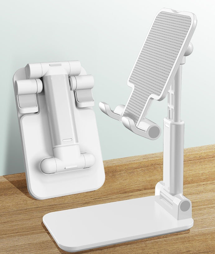 HKM-001171 Adjustable Mobile Phone Stand with Non-Slip Silicone Base and Alloy Support Rod
