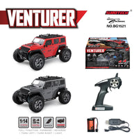 HKM-001363 1:14 Scale 4WD Remote Control Off-Road SUV - High Speed Electric Rock Climbing Vehicle