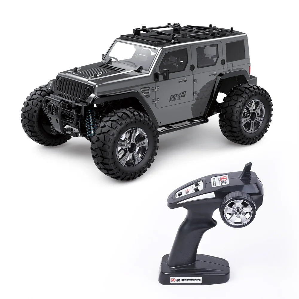 HKM-001363 1:14 Scale 4WD Remote Control Off-Road SUV - High Speed Electric Rock Climbing Vehicle