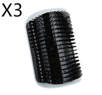 HKM-001811 Cat Self-Grooming Brush with Cat Mint Attraction - Durable Plastic Design, Easy to Clean