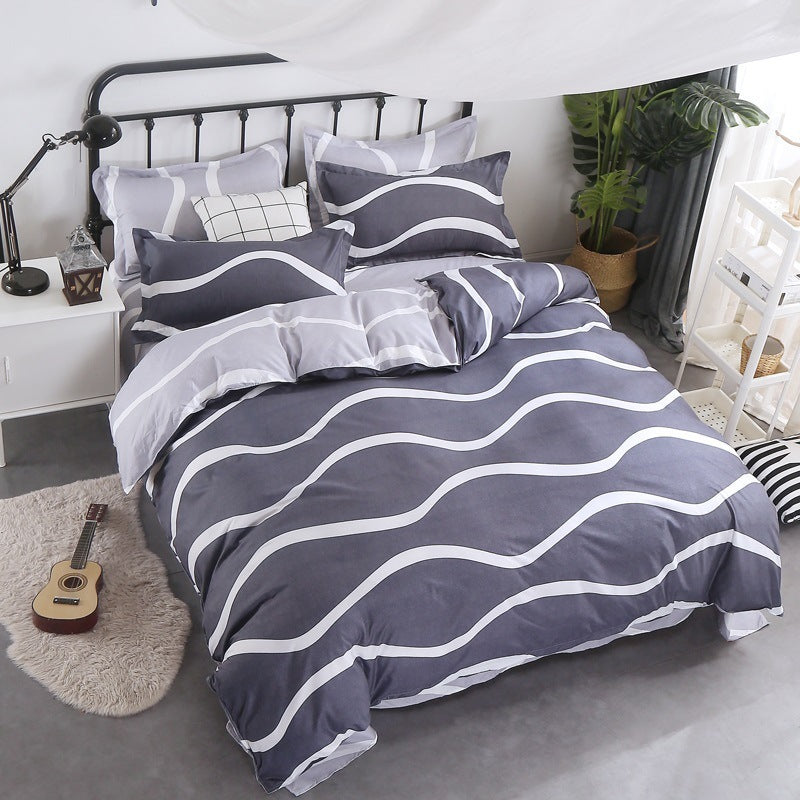 HKM-001939 Removable Washable Cotton Quilt for Double Bed - Students Dormitory Winter Quilt in Various Colors