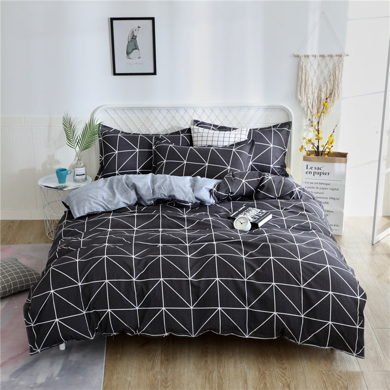 HKM-001939 Removable Washable Cotton Quilt for Double Bed - Students Dormitory Winter Quilt in Various Colors
