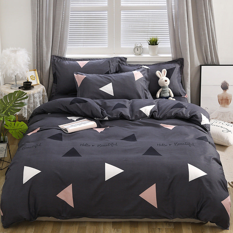 HKM-001939 Removable Washable Cotton Quilt for Double Bed - Students Dormitory Winter Quilt in Various Colors
