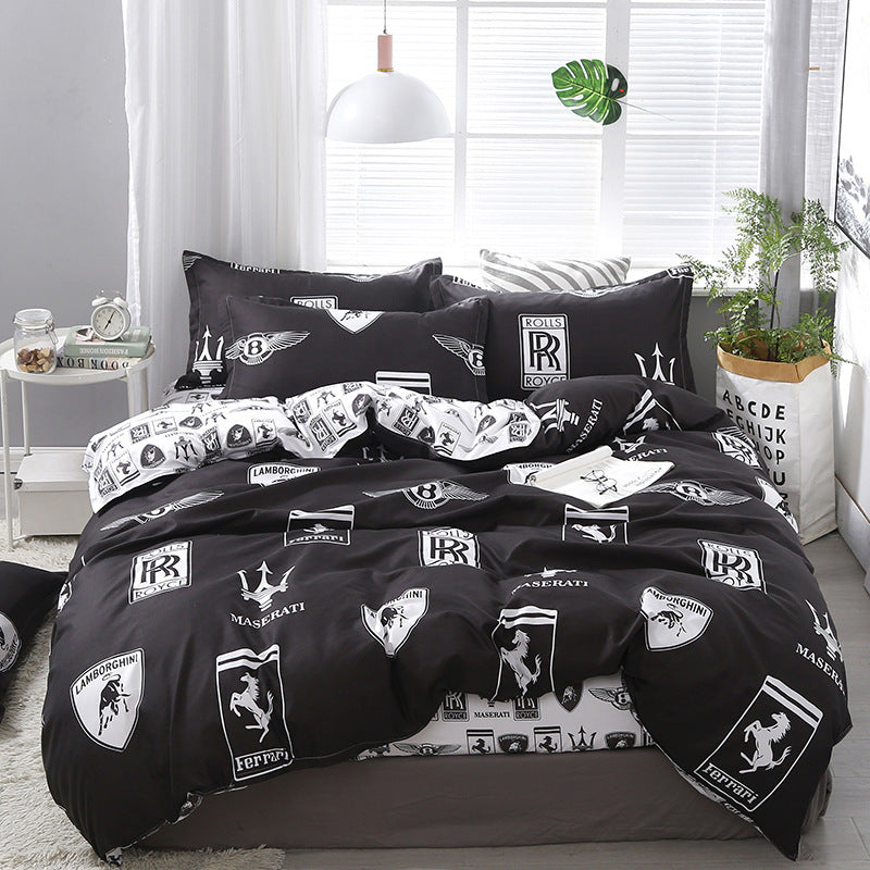 HKM-001939 Removable Washable Cotton Quilt for Double Bed - Students Dormitory Winter Quilt in Various Colors