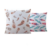 HKM-002387 Ins Style Cotton and Linen Pillow Covers - 45x45cm, Set of 2