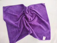 HKM-002515 Large Thick Microfiber Fleece Towel for Efficient Car Wiping – 450g in Multiple Colors