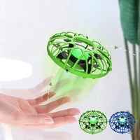HKM-002515 Mini Induction UFO Drone Toy with Hand Sensing, Infrared Anti-collision, and Luminous Features for Indoor and Outdoor Fun