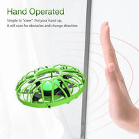 HKM-002515 Mini Induction UFO Drone Toy with Hand Sensing, Infrared Anti-collision, and Luminous Features for Indoor and Outdoor Fun