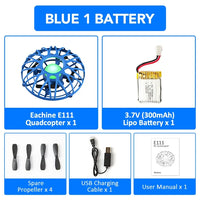 HKM-002515 Mini Induction UFO Drone Toy with Hand Sensing, Infrared Anti-collision, and Luminous Features for Indoor and Outdoor Fun