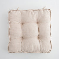 HKM-002643 Tatami Stool Dining Table Chair Cushion - Polyester Fiber, Modular Sofa Fit, Various Colors