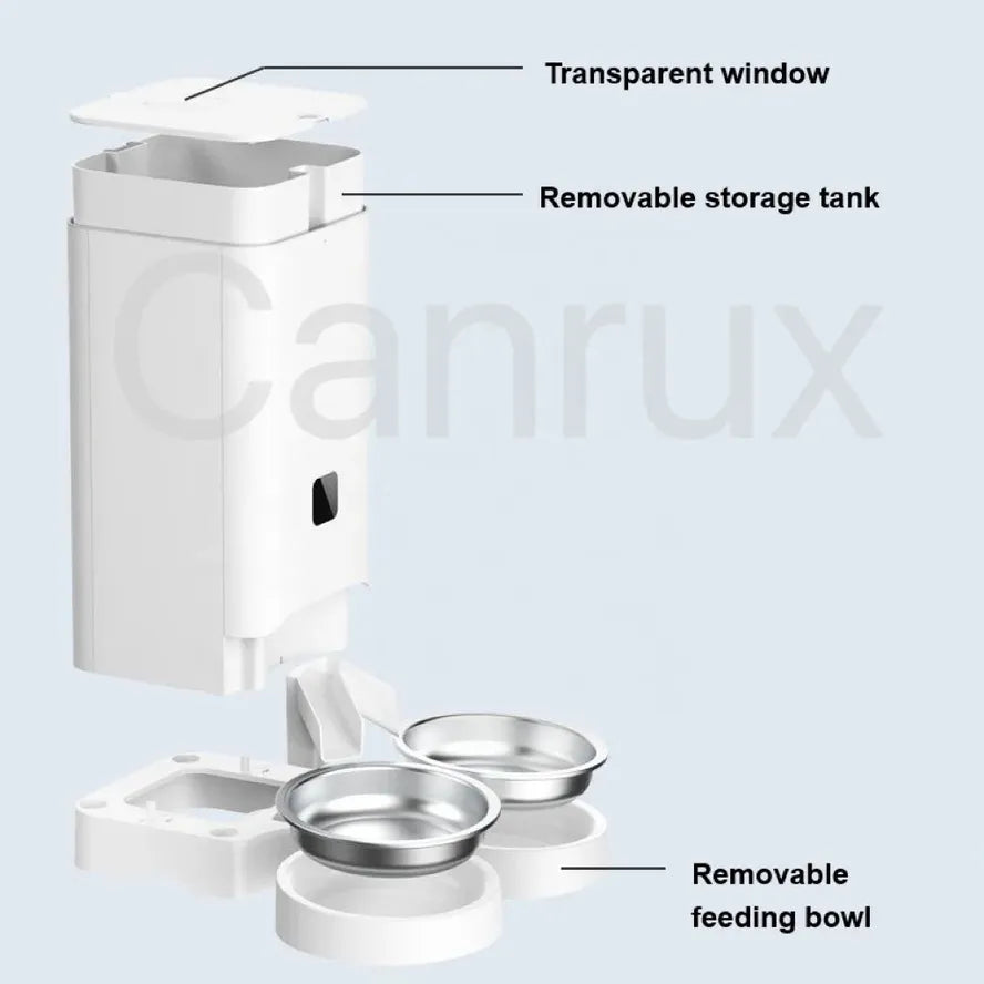 KTX-002707 Smart Automatic Pet Feeder with Adjustable Portion Control for Cats