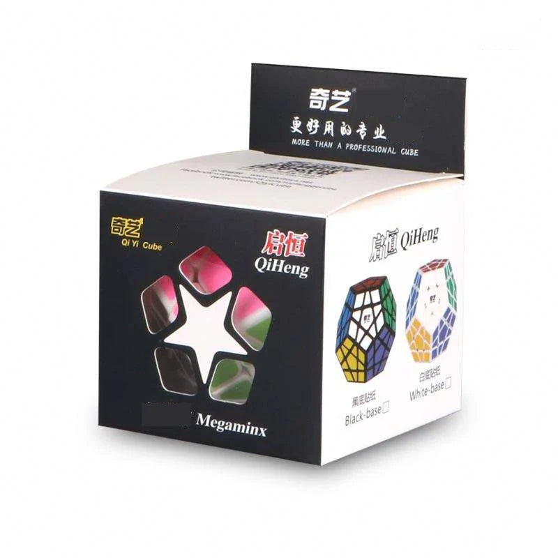 HKM-002835 Dodecahedron Speed Cube Puzzle - 3x3 Magic Cube for Kids and Adults, ABS Plastic, Unique Design