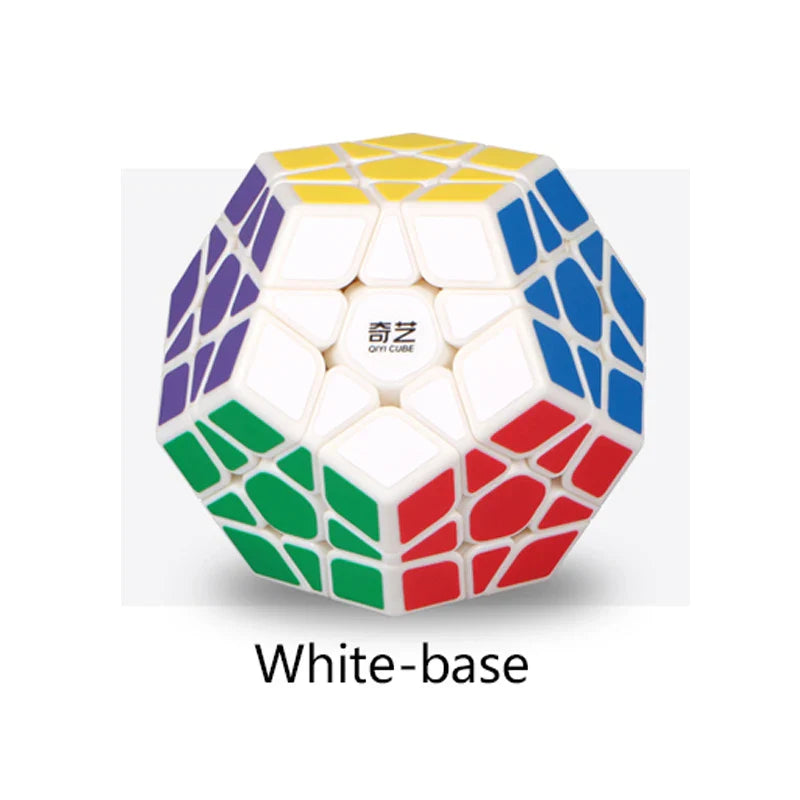 HKM-002835 Dodecahedron Speed Cube Puzzle - 3x3 Magic Cube for Kids and Adults, ABS Plastic, Unique Design